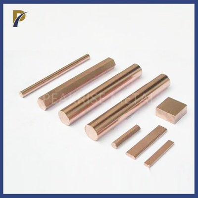 18.5g/Cm3 Density Tungsten Copper Alloy Rod  Diameter 30mm For Electronic Industry