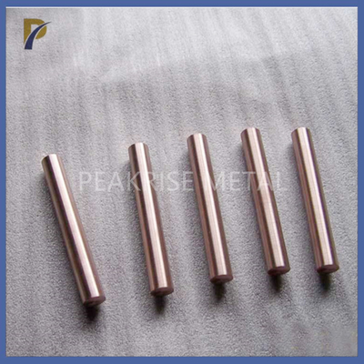 18.5g/Cm3 Density Tungsten Copper Alloy Rod  Diameter 30mm For Electronic Industry