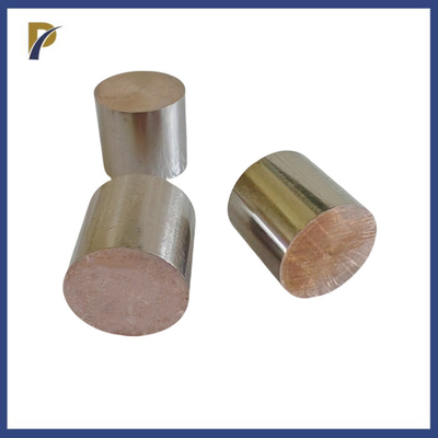 W75Cu25 14mm 13mm Tungsten Copper Alloy Rod Tungsten Copper Insert