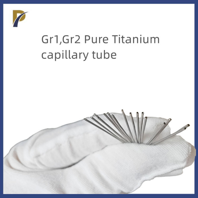 Gr1 Gr2 Titanium Capillary Tube 0.4,0.5,0.6mm Titanium Tube